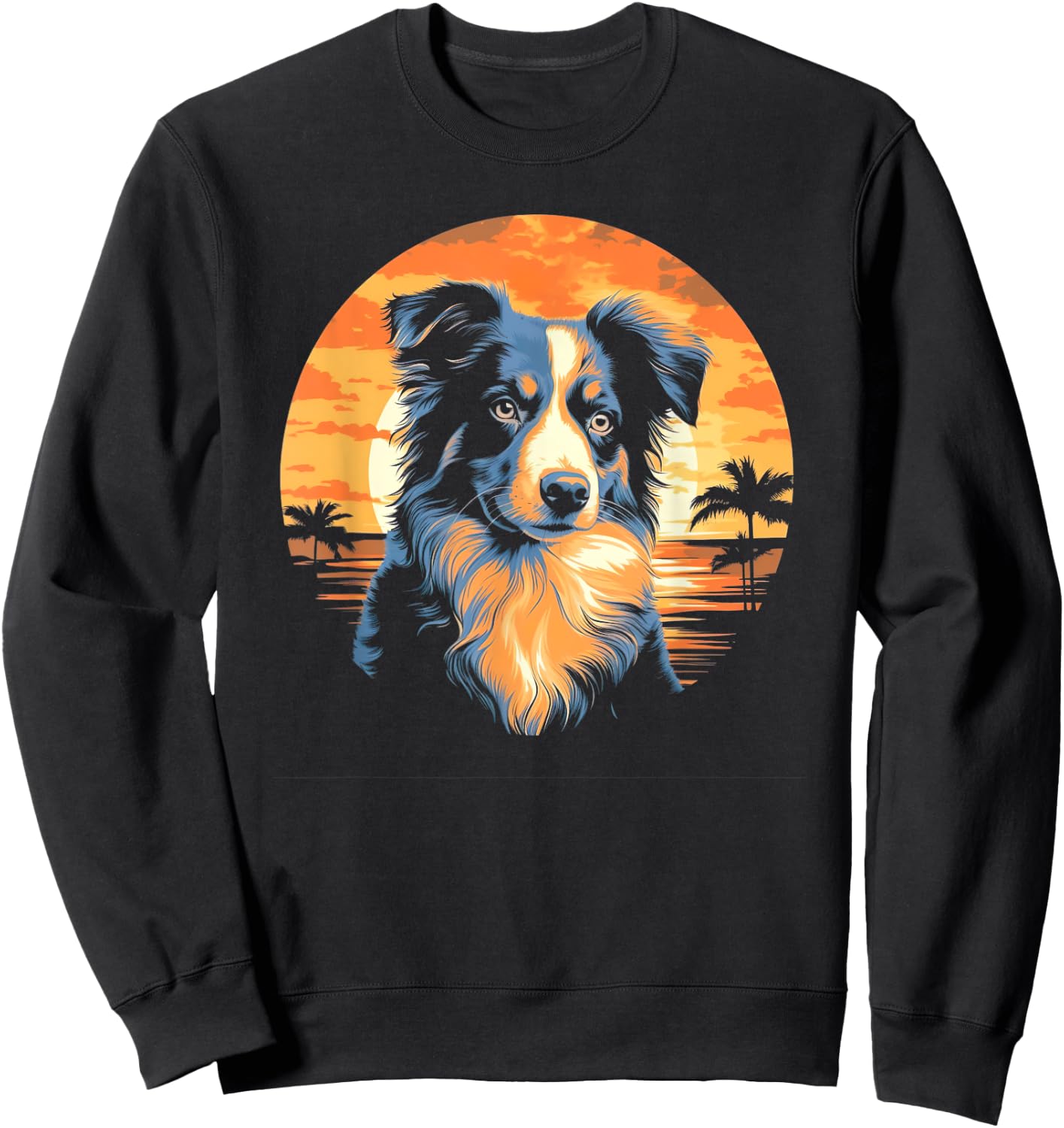 Australian Shepherd Aussie gifts Sweatshirt - Sweatshirt | Black