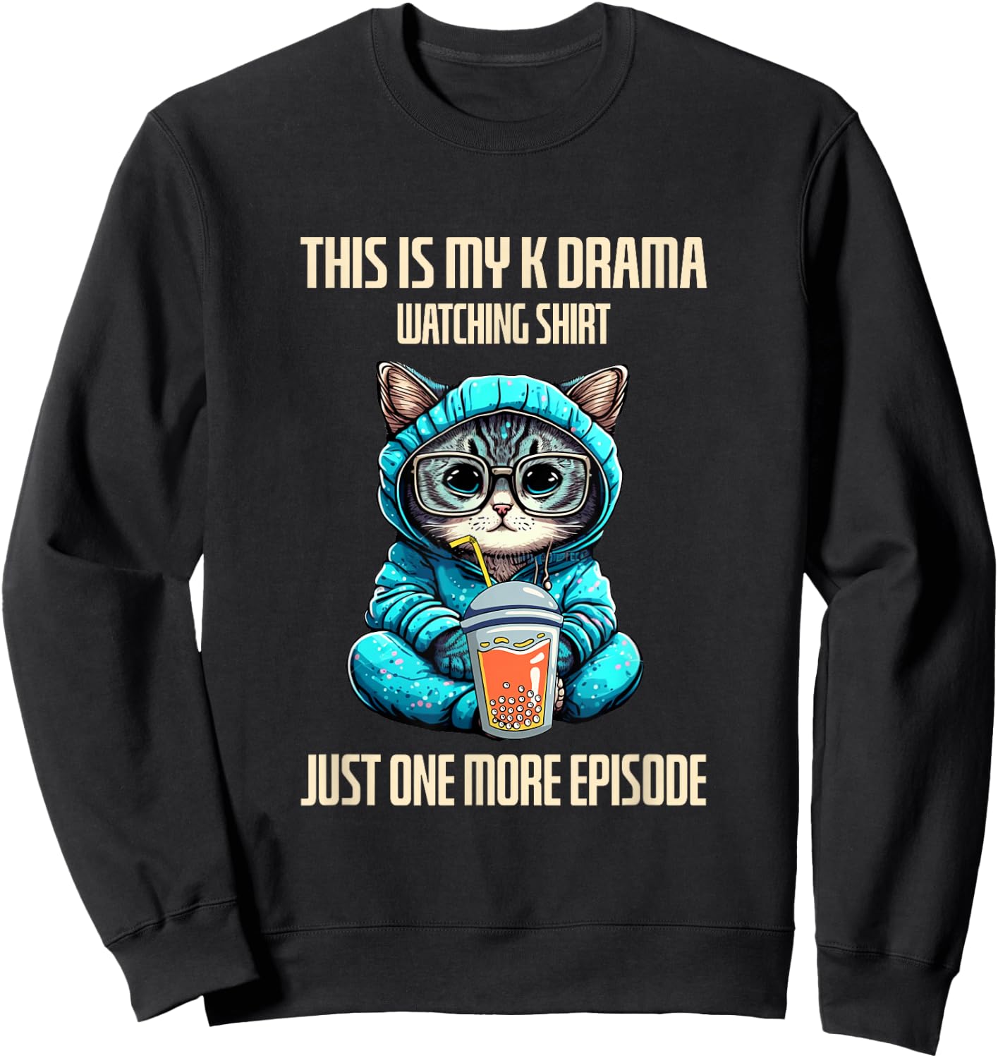 Korean Drama Kdrama Finger Heart Sweatshirt - Sweatshirt | Black