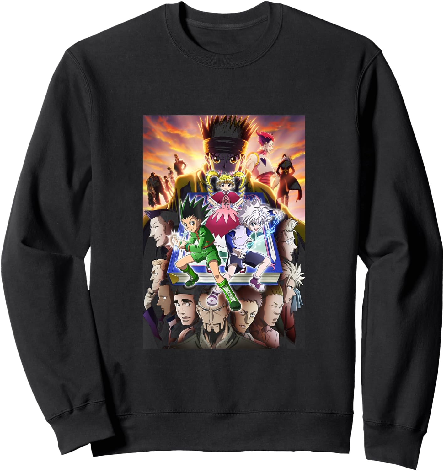 Hunter X Hunter Anime Cartoon Character Sweatshirt - Sweatshirt | Black