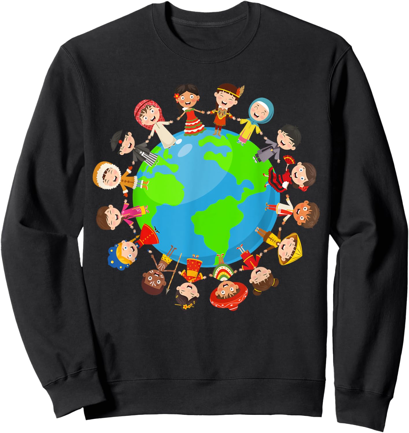 Earth Day 2023 Environmental Nature Planet | & Sweatshirt - Sweatshirt | Black