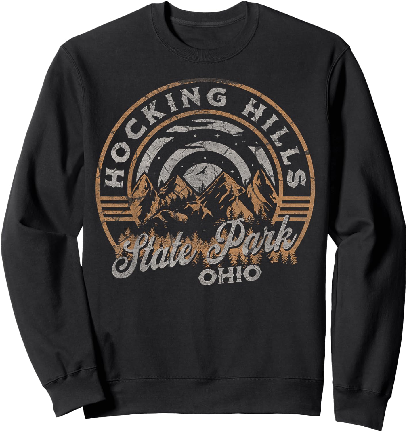 Hocking Hills Park Sweatshirt - Sweatshirt | Black
