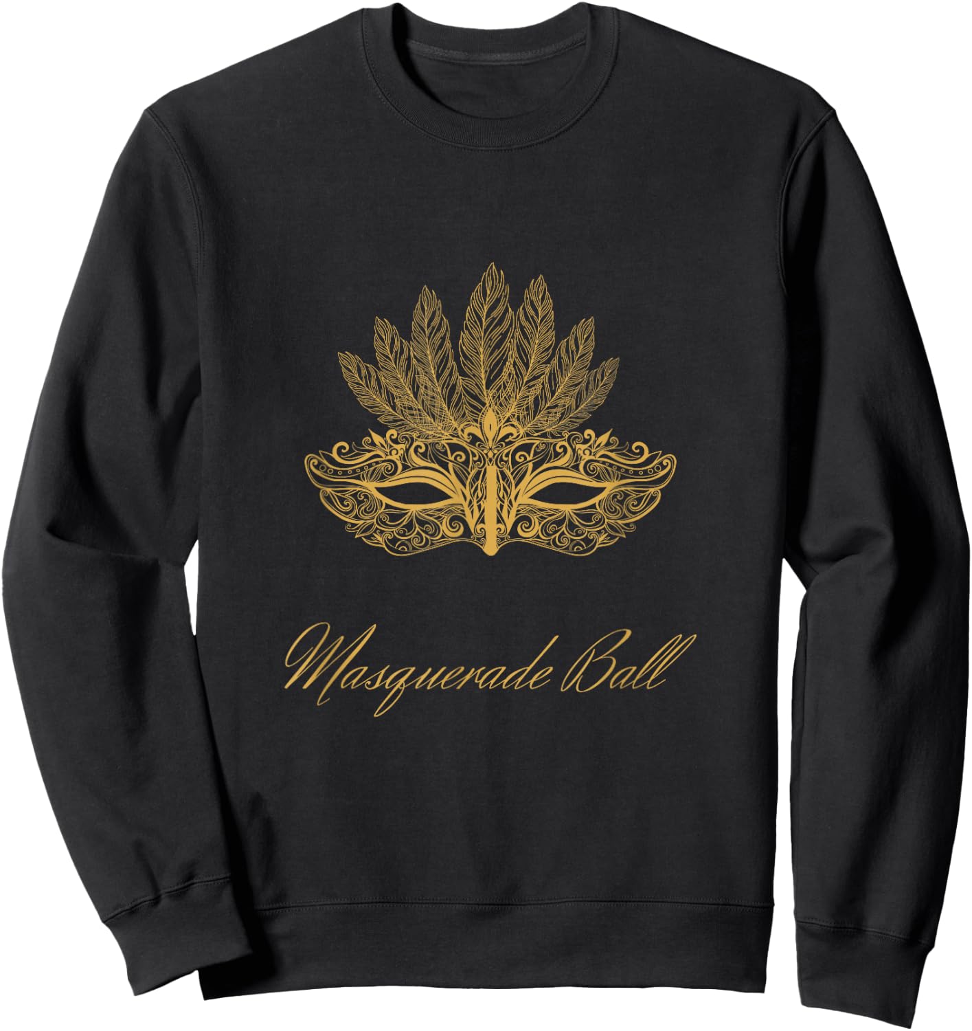 Masquerade Ball Sweatshirt - Sweatshirt | Black