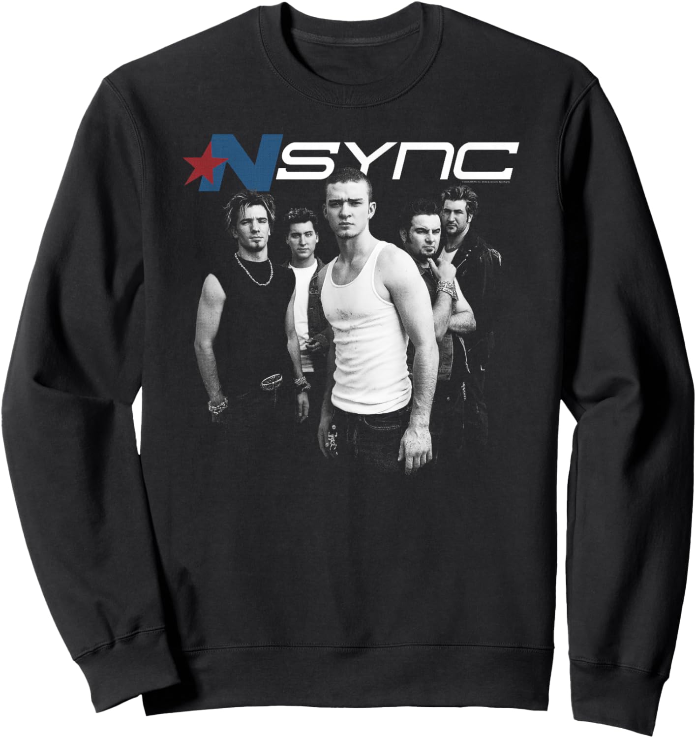 NSYNC Official Never Stop Sweatshirt - Sweatshirt | Black