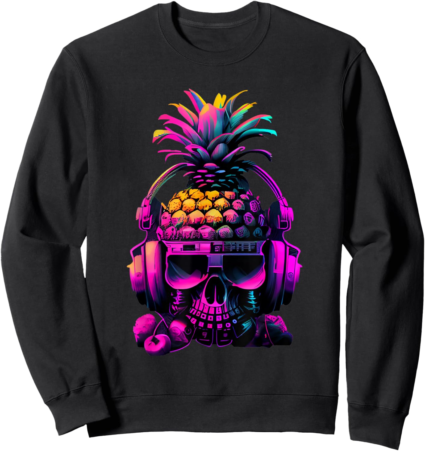 EDM Music Rave Festival Techno Sweatshirt - Sweatshirt | Black
