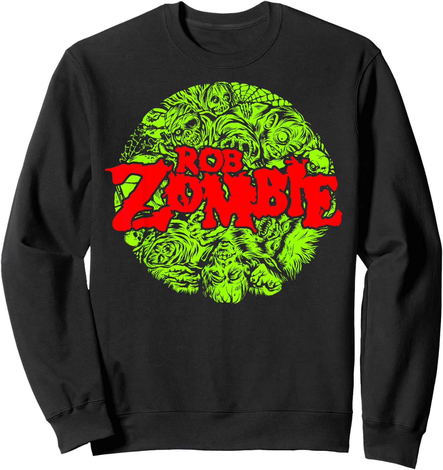 Rob Zombie – Monster Circle Sweatshirt - Sweatshirt | Black