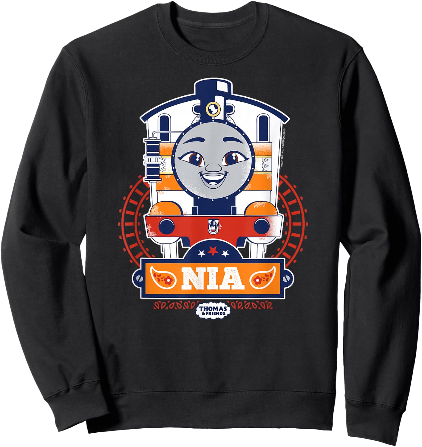 Thomas & Friends - Nia Character Sweatshirt - Sweatshirt | Black