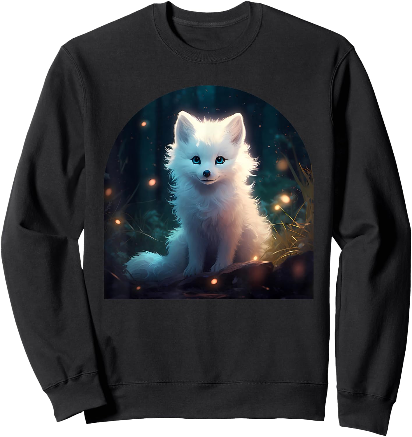 Arctic Fox Kids Sweatshirt - Sweatshirt | Black