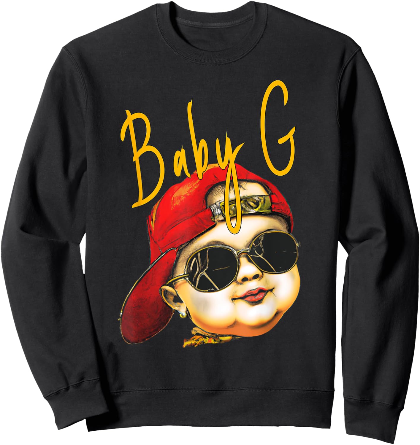 Baby G Hip Hop Baby Sweatshirt - Sweatshirt | Black