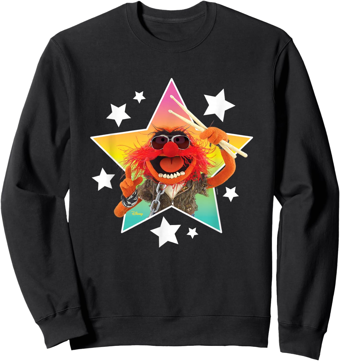 The Muppets - Animal & Stars Sweatshirt - Sweatshirt | Black