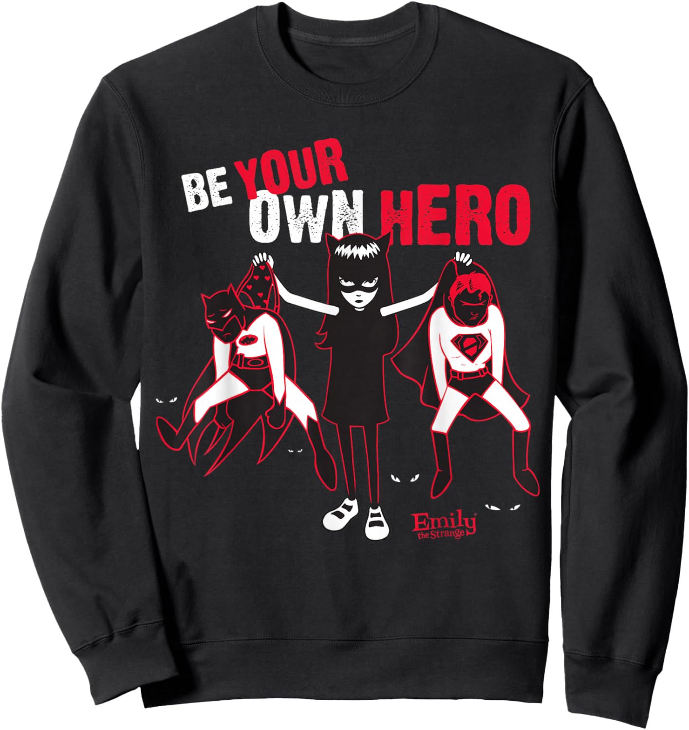 Be Your Own Hero Sweatshirt - Sweatshirt | Black