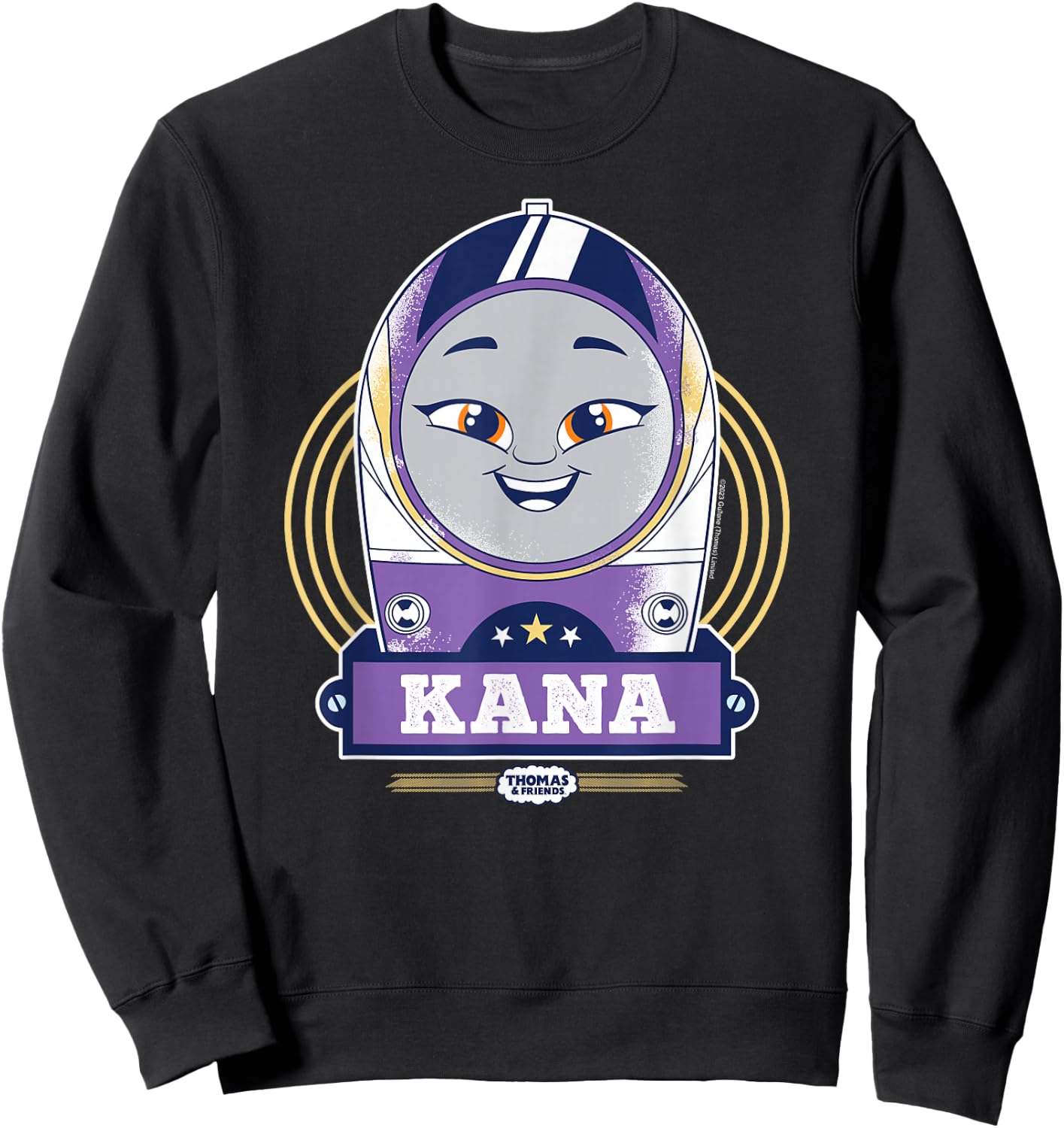 Thomas & Friends - Kana Character Sweatshirt - Sweatshirt | Black