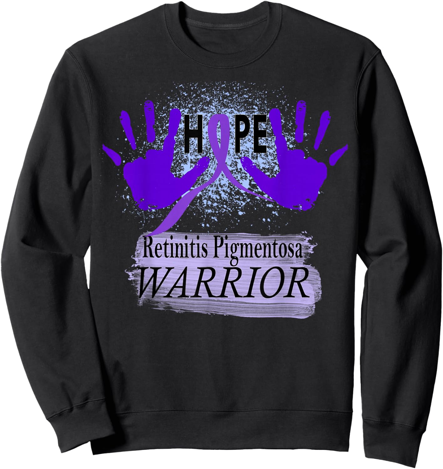 Retinitis Pigmentosa Awareness Sweatshirt - Sweatshirt | Black
