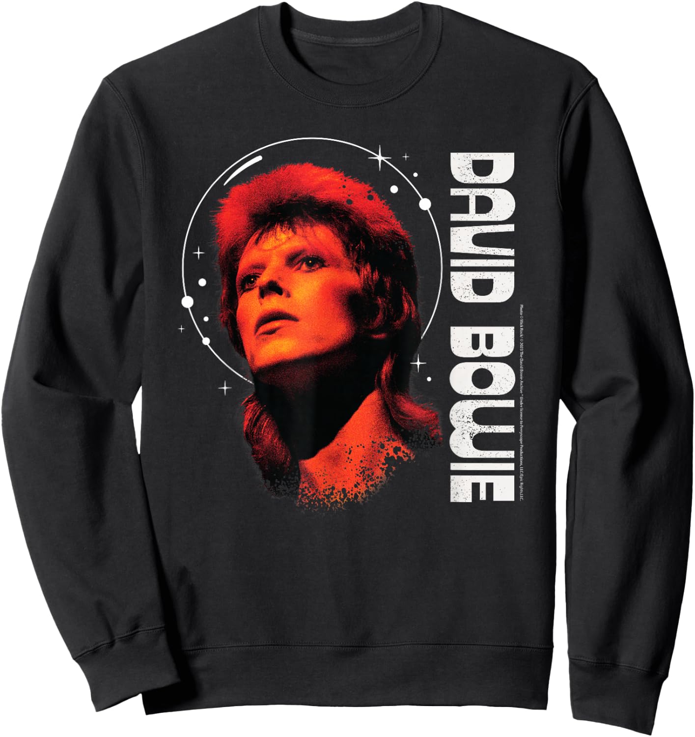 David Bowie- Bowie Constellation Sweatshirt - Sweatshirt | Black