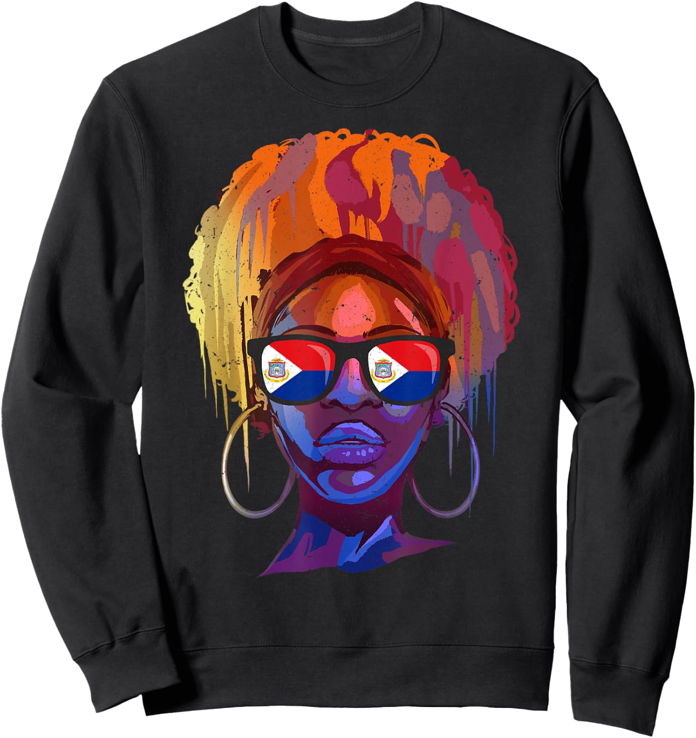 Sint Maarten Sweatshirt - Sweatshirt | Black