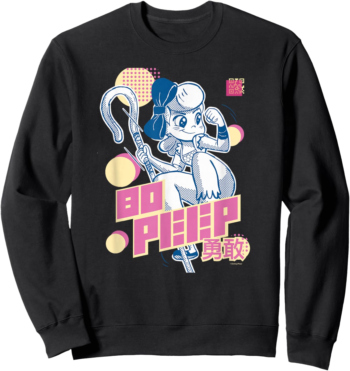 Disney and Pixar’s Toy Story Bo Peep Anime Japanese Sweatshirt - Sweatshirt | Black