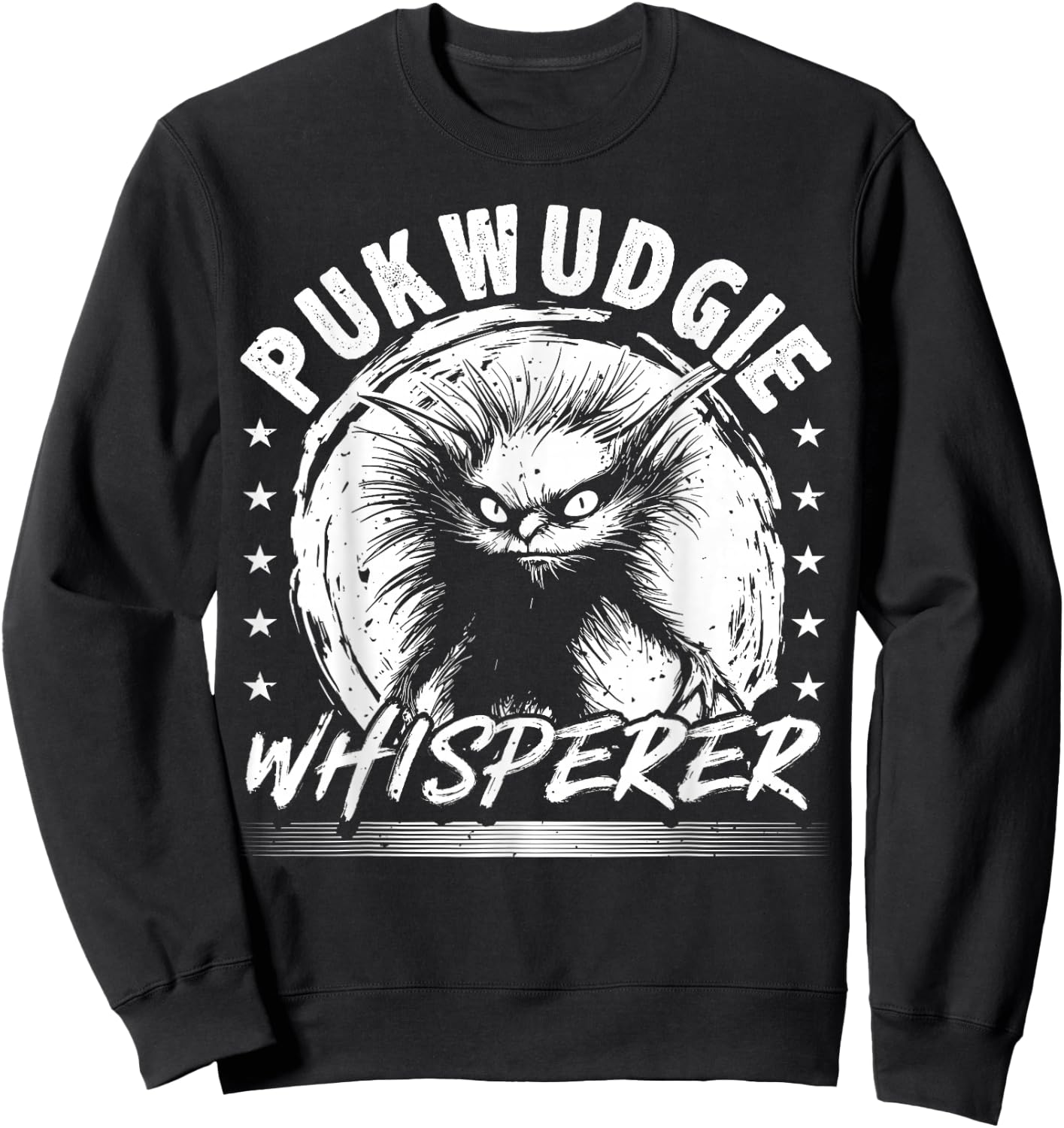 Pukwudgie Cryptid & Folklore Myths For A Cryptozoologist Sweatshirt - Sweatshirt | Black