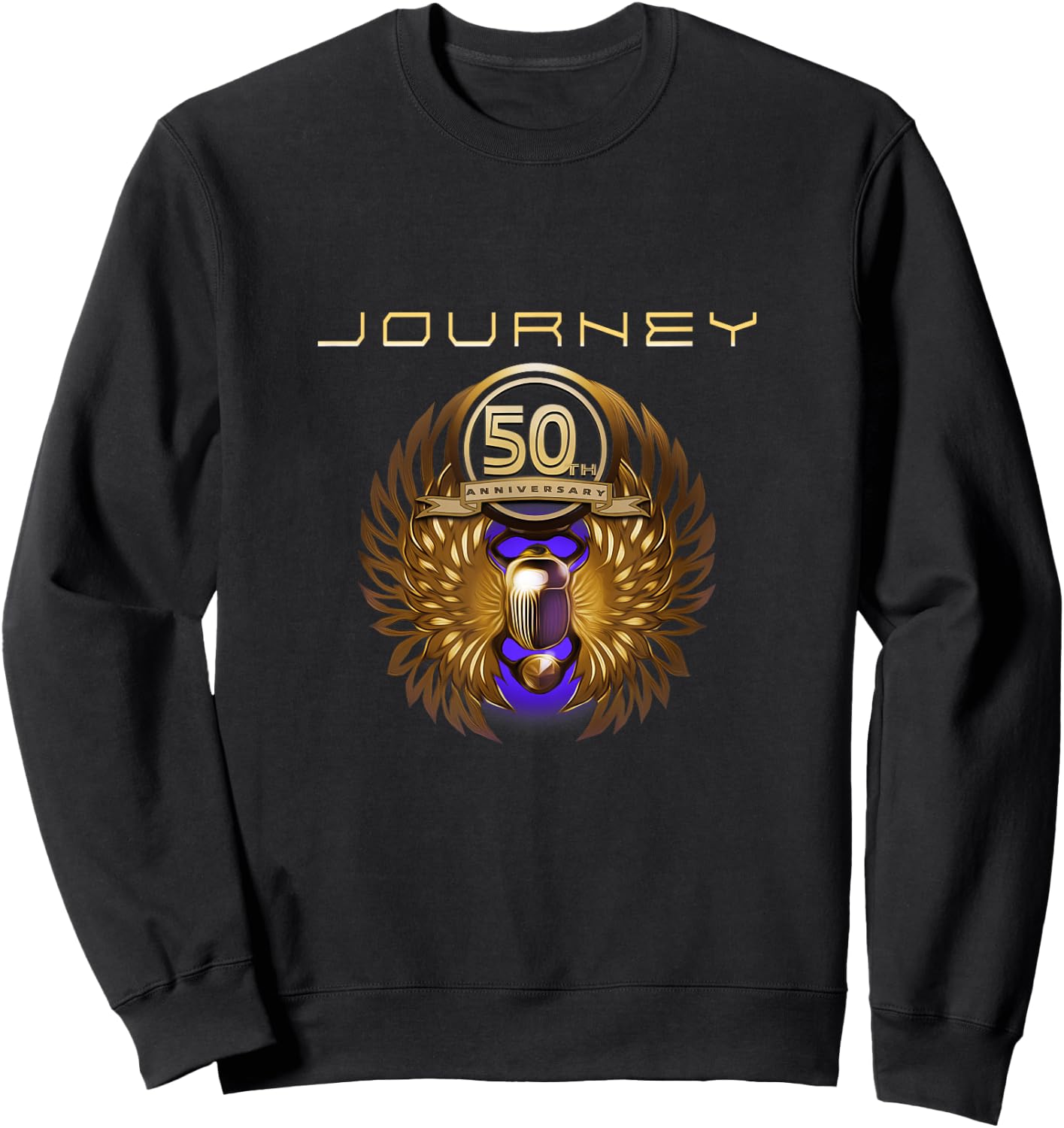 Journey Official 50th Anniversary Sweatshirt - Sweatshirt | Black