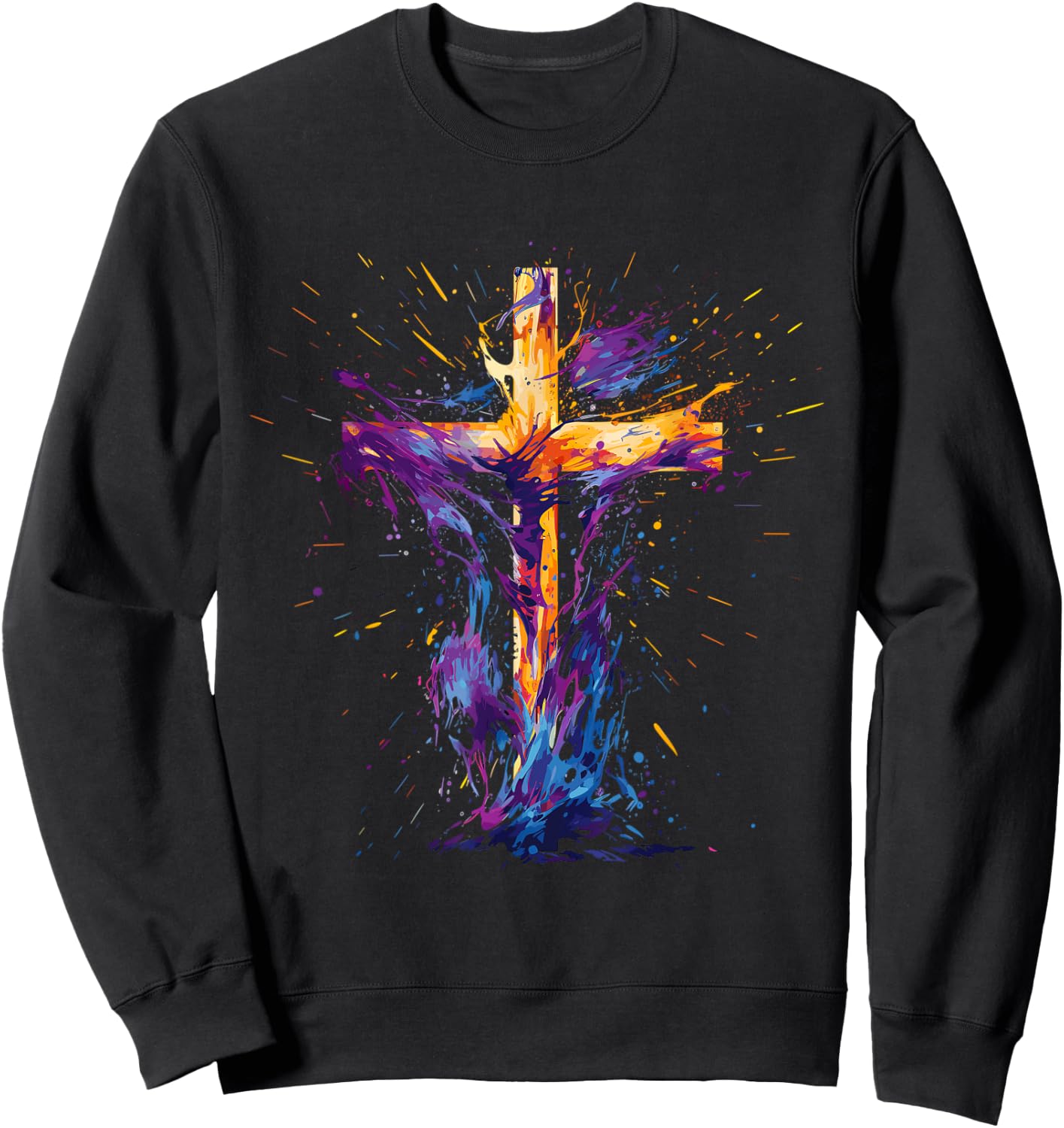 Holy Spirit Christian - Jesus Christ Sweatshirt - Sweatshirt | Black