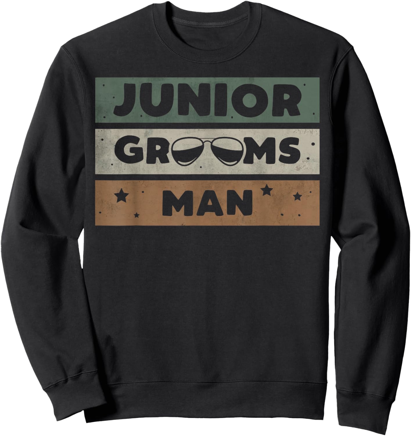 Junior Groomsmen Gifts For Boys Boys' Black Vintage Wedding Sweatshirt - Sweatshirt | Black