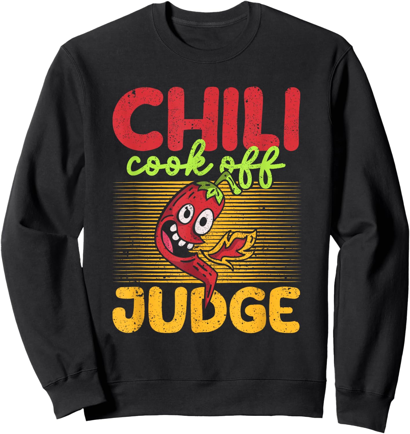 Chili Cook Off Judge Funny Mexican BCC Chili Cooking Chef Sweatshirt - Sweatshirt | Black