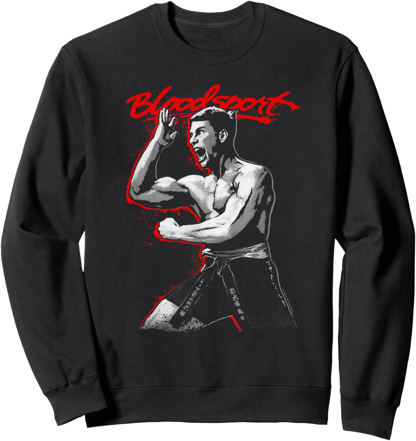 Bloodsport Loud Mouth Sweatshirt - Sweatshirt | Black