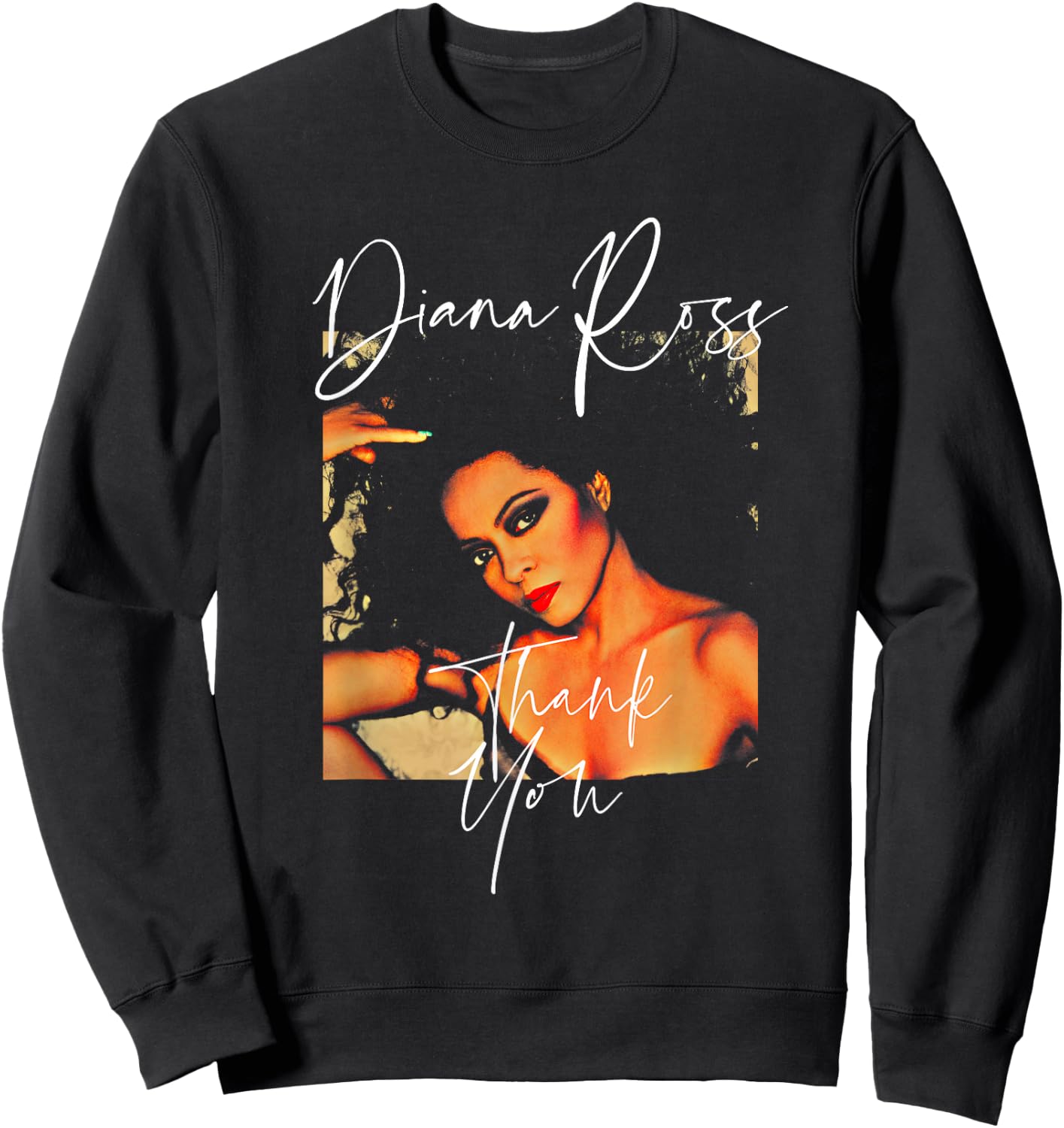 Diana Ross - Thank You Album Sweatshirt - Sweatshirt | Black