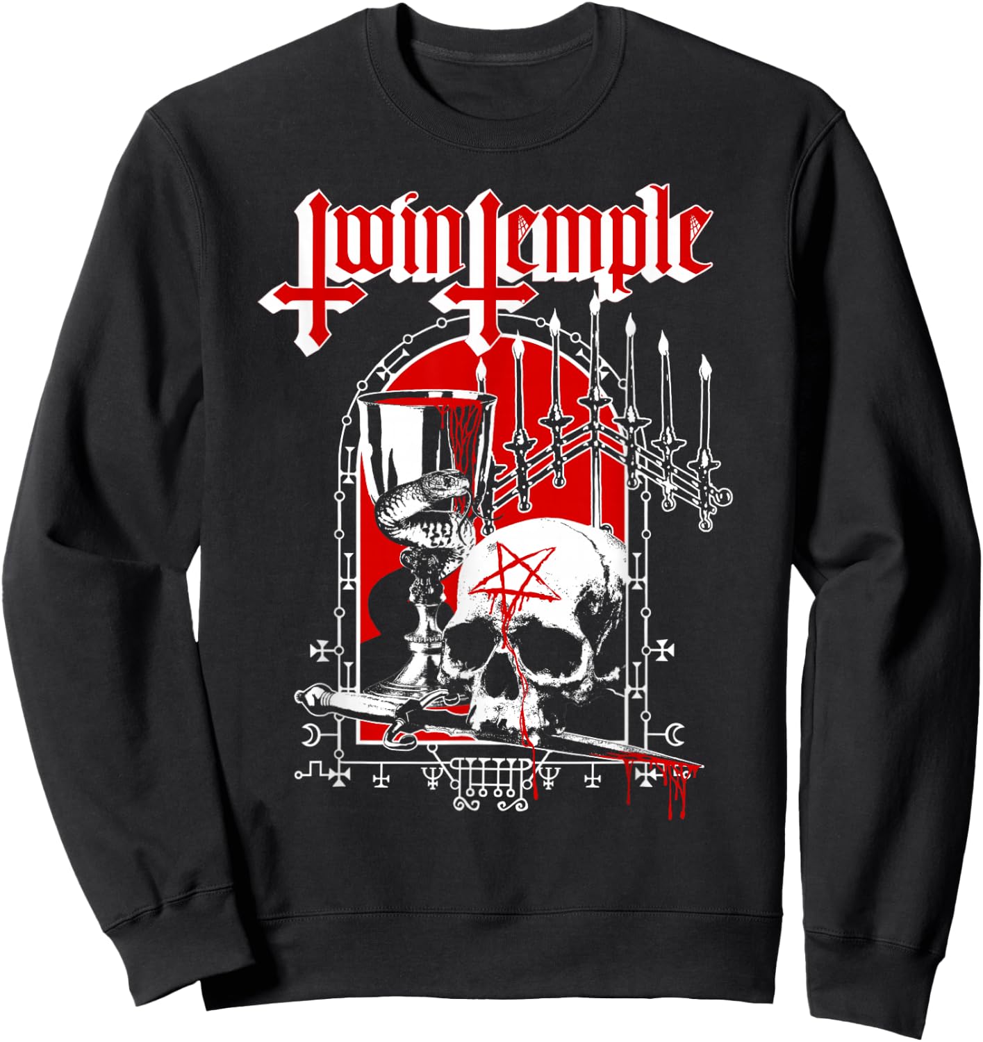 Twin Temple – Altar Sweatshirt - Sweatshirt | Black