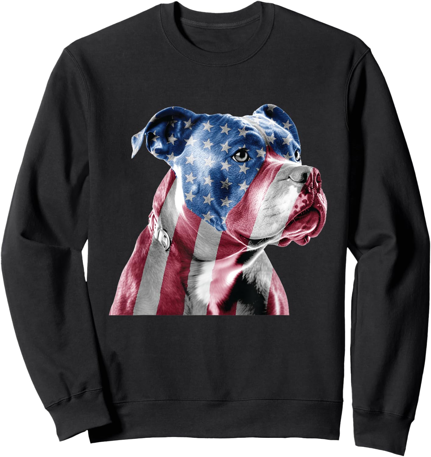 American Pitbull Terrier - Dog Lover Animal Pet Owner Sweatshirt - Sweatshirt | Black