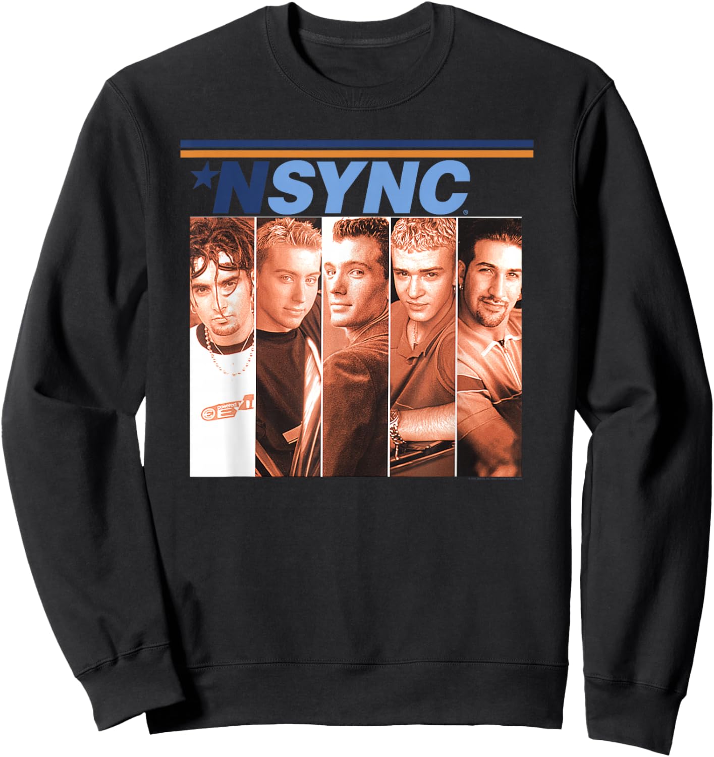NSYNC Official 'NSYNC Debut Album Cover Sweatshirt - Sweatshirt | Black