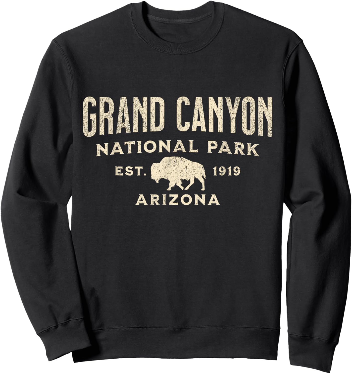Grand Canyon National Park Sweatshirt - Sweatshirt | Black