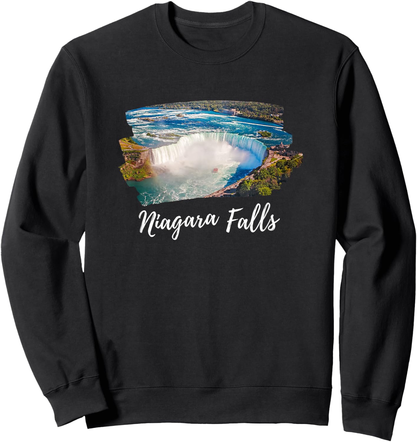Image of Niagara. Falls Which are Very Good Beautiful Sweatshirt - Sweatshirt | Black