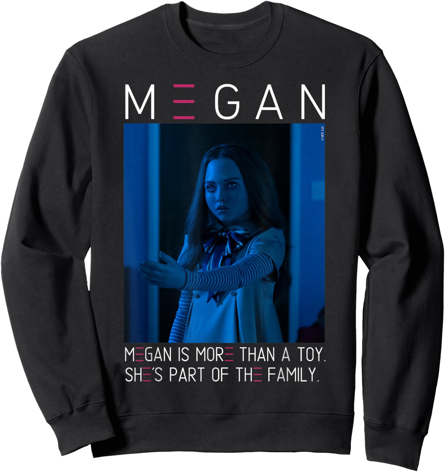 M3GAN Part of The Family Sweatshirt - Sweatshirt | Black