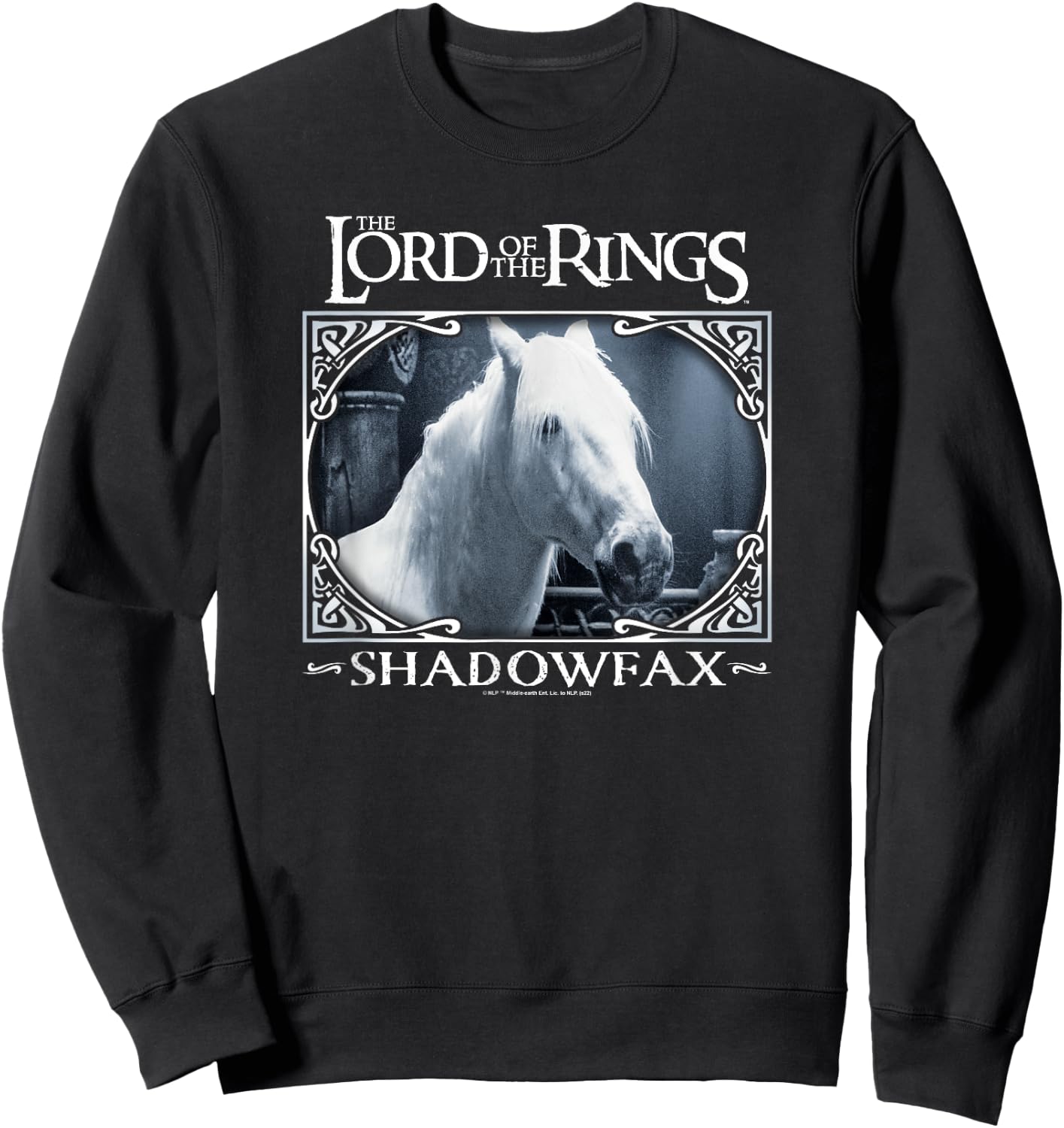 The Lord Of The Rings Shadowfax Celestial Poster Sweatshirt - Sweatshirt | Black