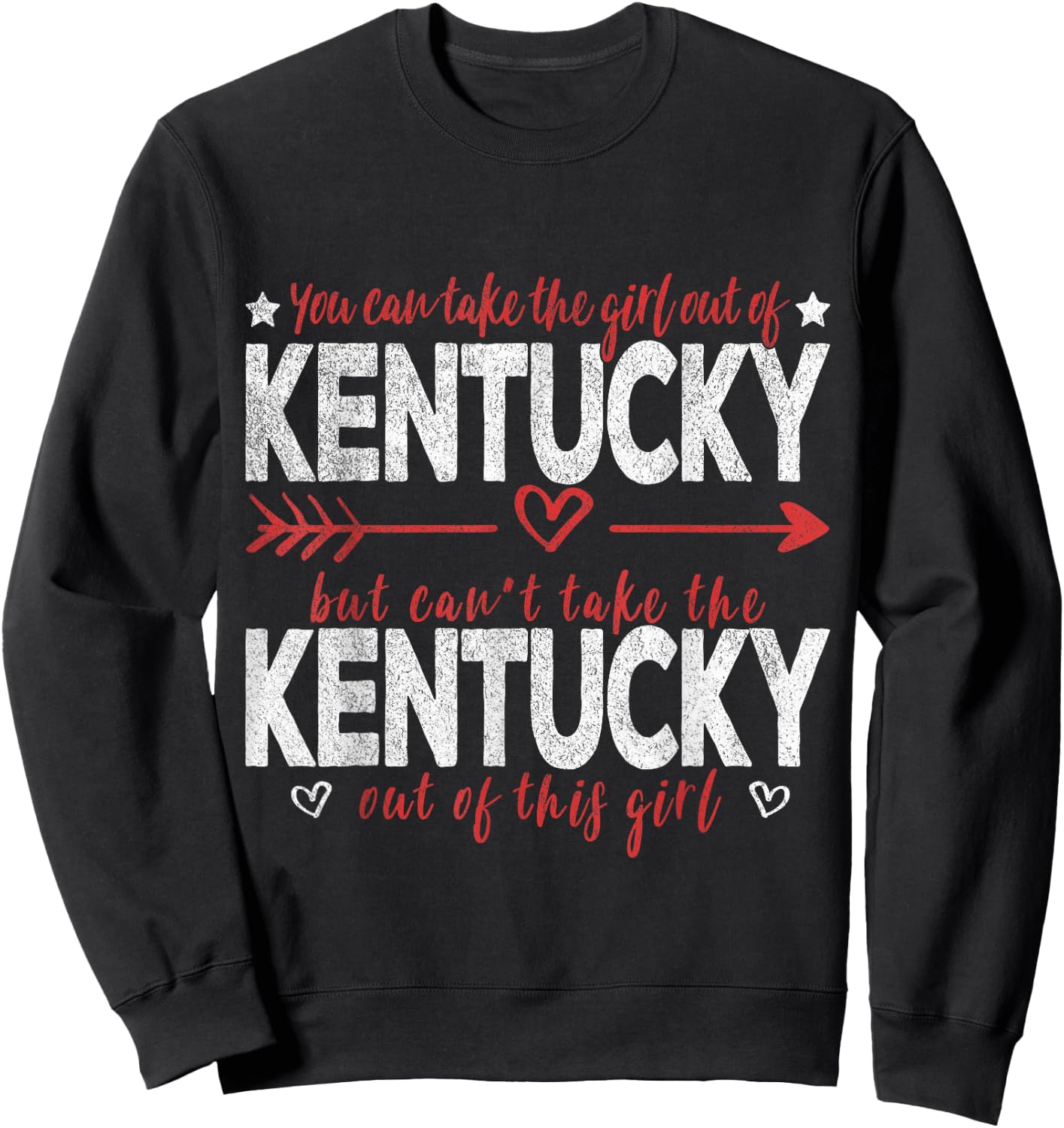 Girl Out Of Kentucky Hometown Home Kentucky Sweatshirt - Sweatshirt | Black