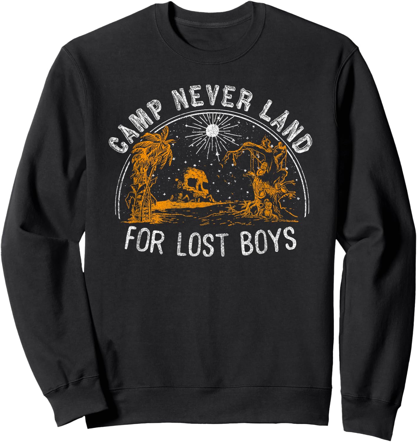 Disney Peter Pan Camp Neverland For Lost Boys Sweatshirt - Sweatshirt | Black