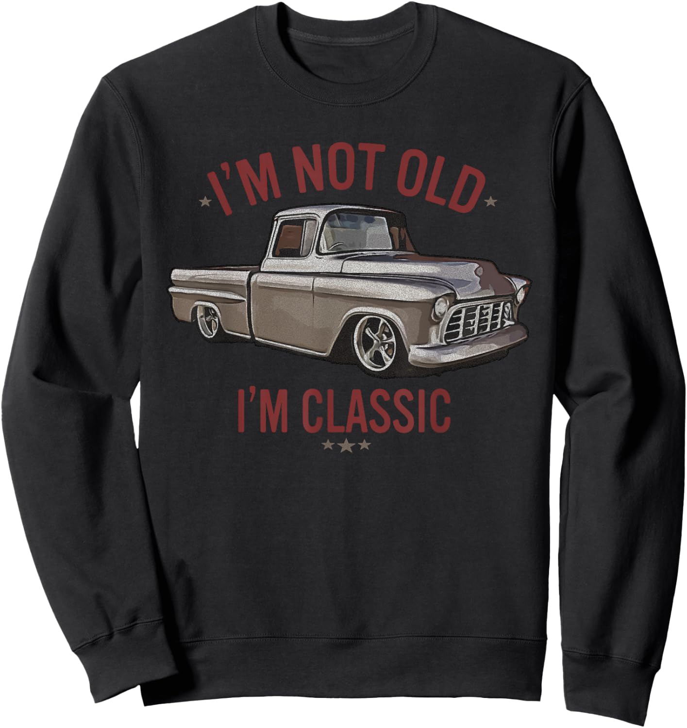 Im Not Old Im Classic Sweatshirt - Sweatshirt | Black