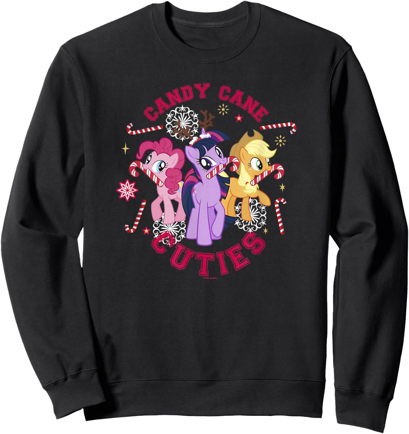 My Little Pony: Friendship Is Magic Candy Cane Cuties Sweatshirt - Sweatshirt | Black