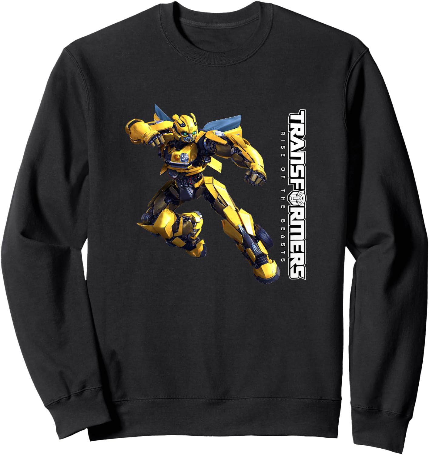 Transformers: Rise of the Beasts Bumblebee Full Body Sweatshirt - Sweatshirt | Black