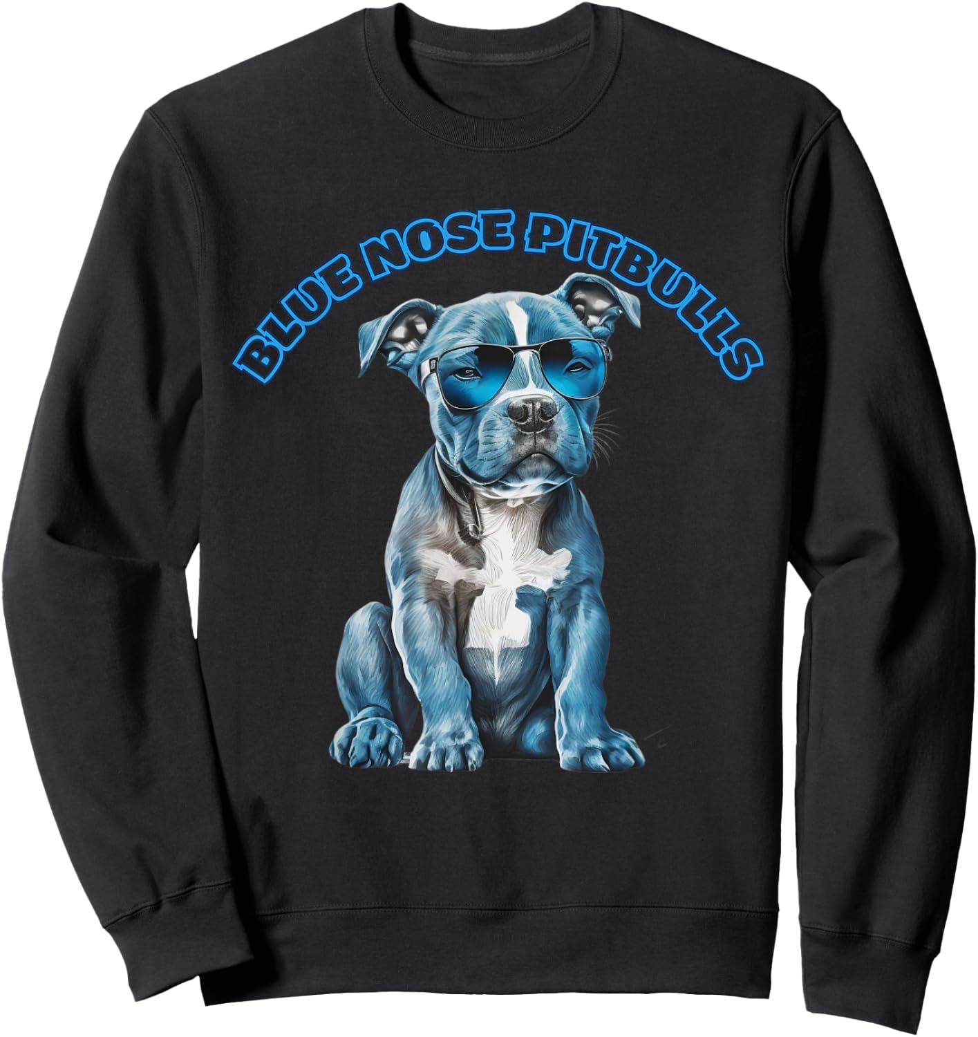 Blue Nose Pitbull Sweatshirt - Sweatshirt | Black