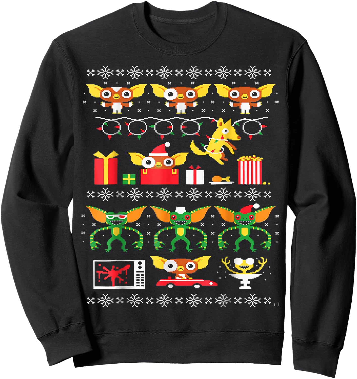 No Cookies After Midnight Happy New Year Funny Xmas Sweatshirt - Sweatshirt | Black