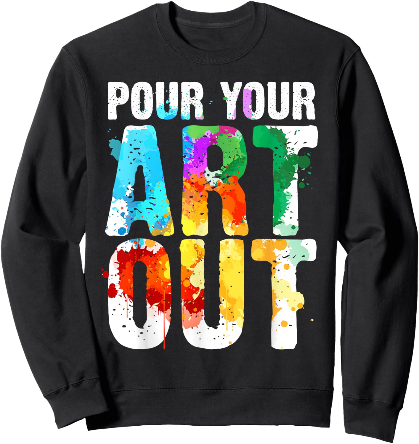 Cool Artist Women Painter Art Teacher Paint Artists Sweatshirt - Sweatshirt | Black
