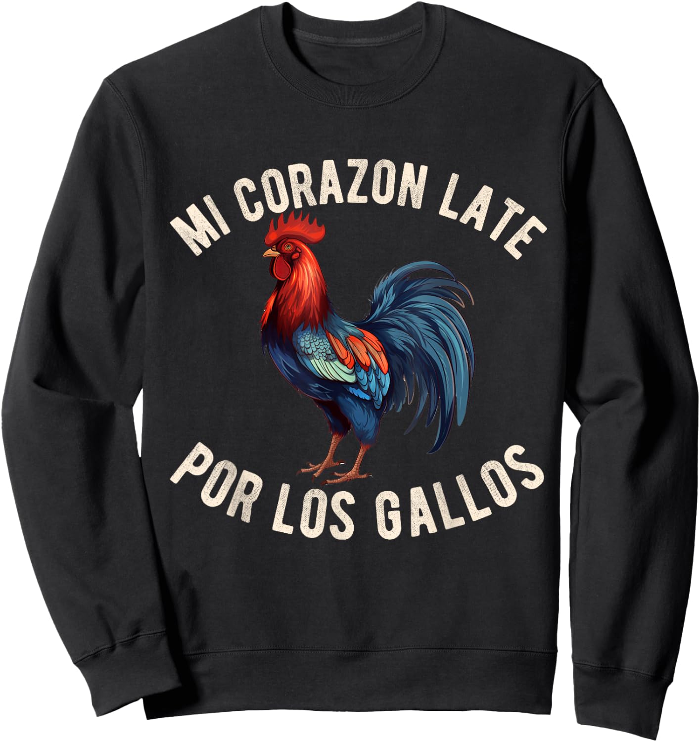 Gallero Hombre Papá Padre Tío Gallero Pelea De Gallos Sweatshirt - Sweatshirt | Black