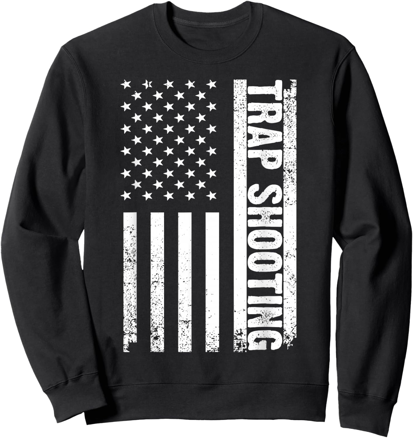 Cool Trap Shooting Art Women Trap Shooter Shooting Sweatshirt - Sweatshirt | Black