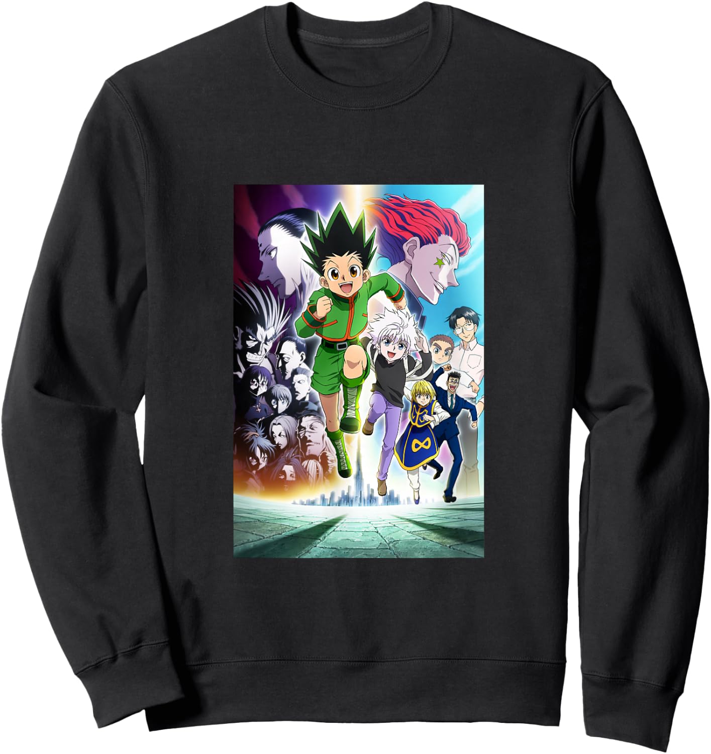 Hunter X Hunter Group Art Sweatshirt - Sweatshirt | Black