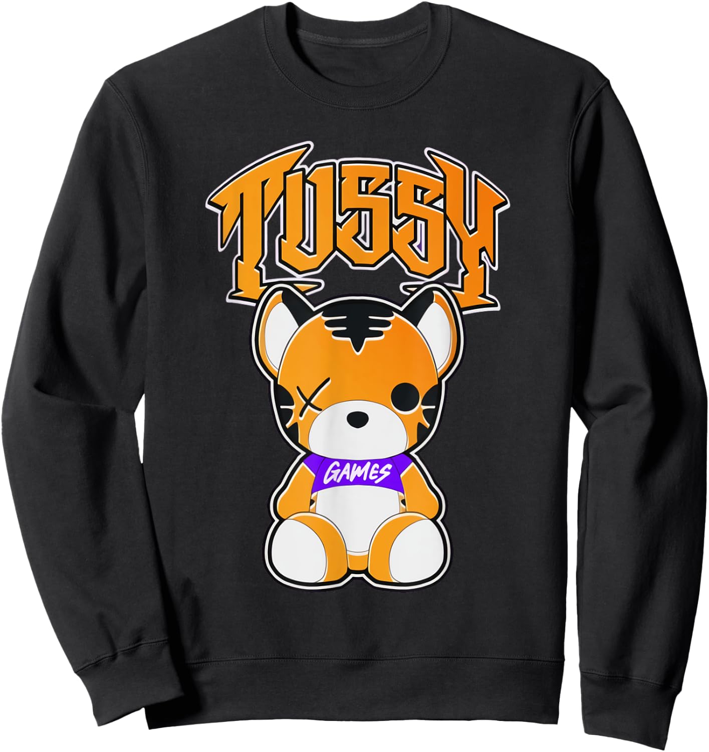 Gaming For Gamer with Tussy Style Sweatshirt - Sweatshirt | Black