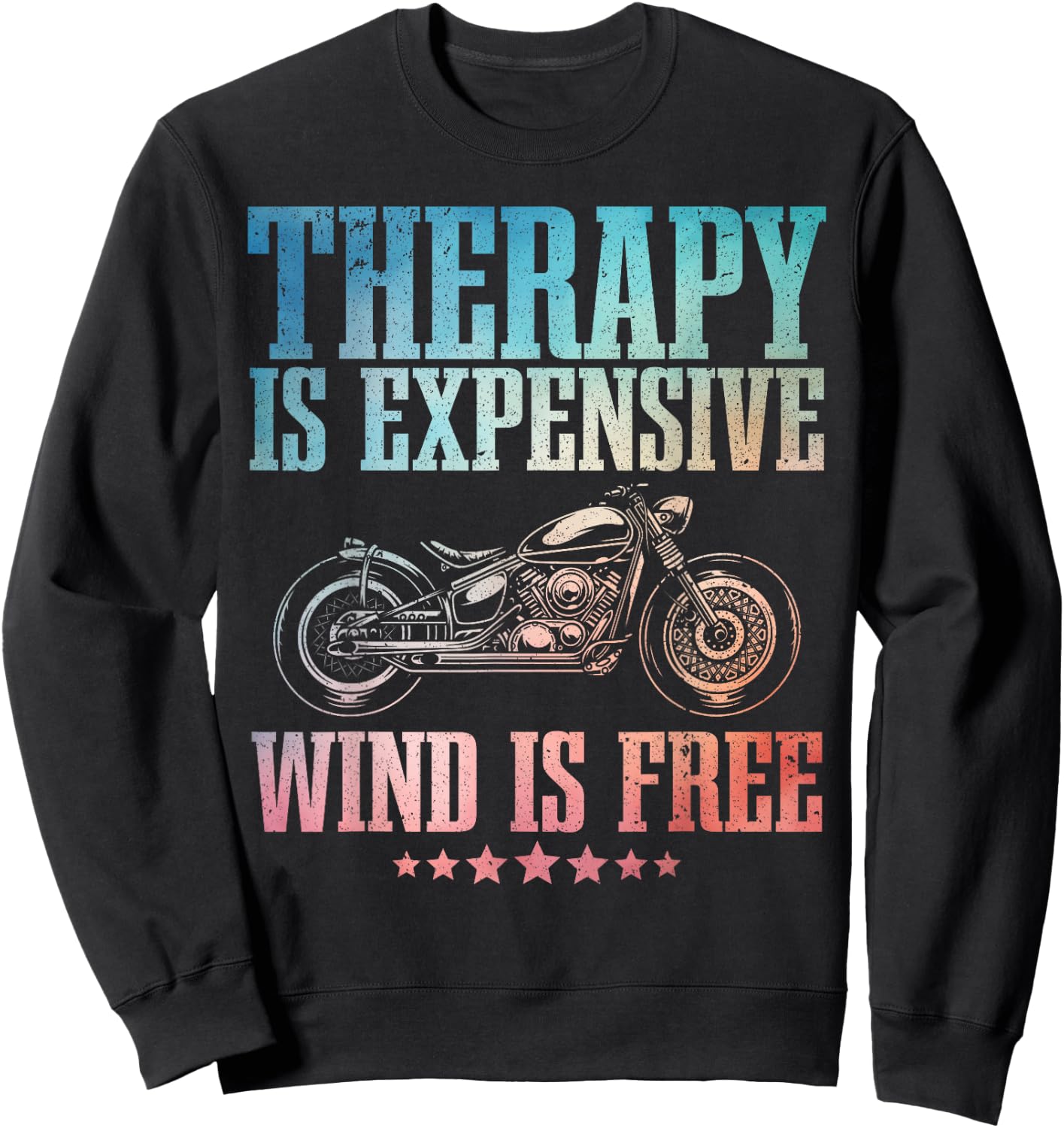 Cool Motorcycle Women Motorcycle Lovers Bike Rider Sweatshirt - Sweatshirt | Black