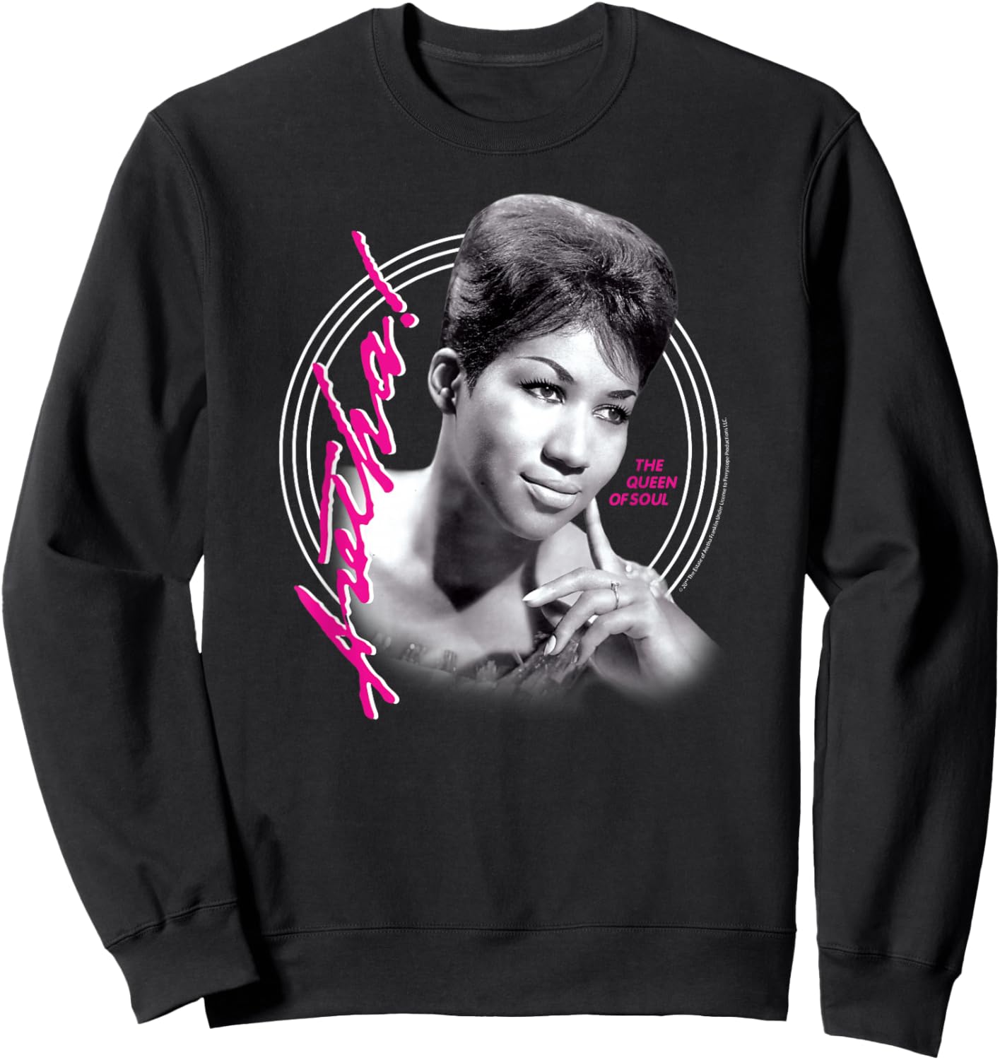 Aretha Franklin - Queen of Soul Sweatshirt - Sweatshirt | Black