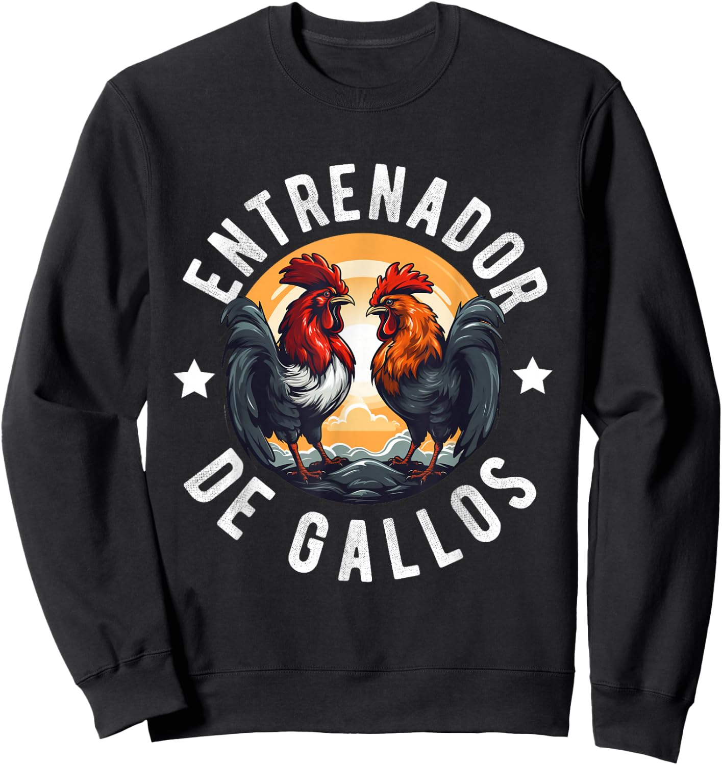 Gallero Hombre Papá Padre Tío Gallero Pelea De Gallos Sweatshirt - Sweatshirt | Black
