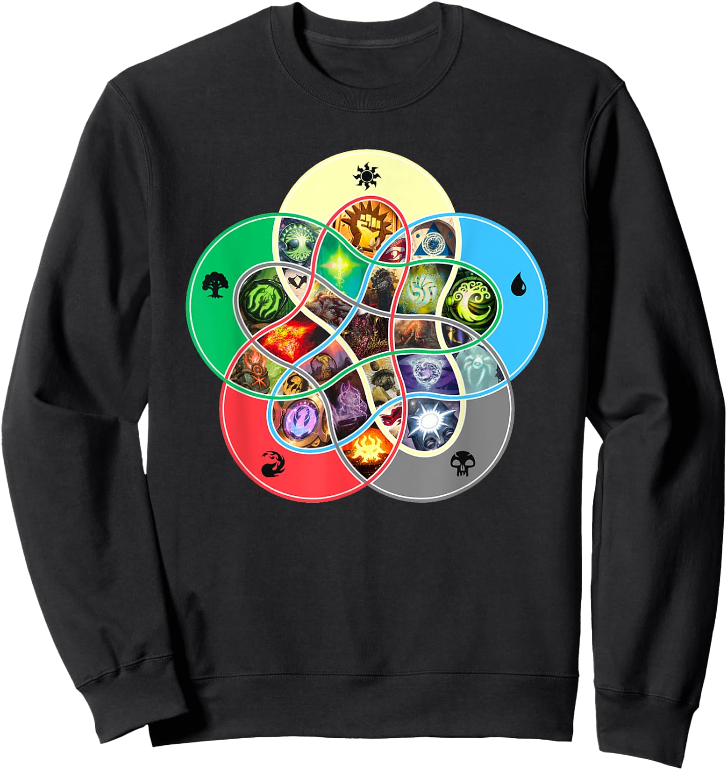 Gathering Magic Guild For Magic Lover Sweatshirt - Sweatshirt | Black