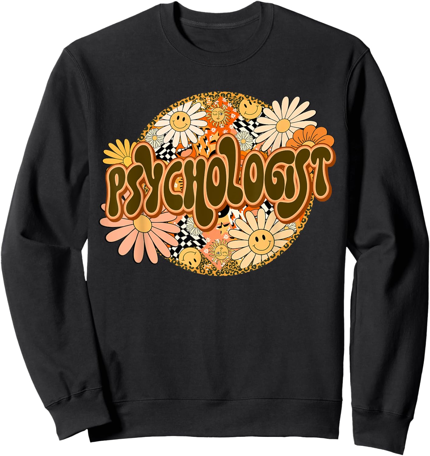 Clinical School Psychologist Teacher & Psych Major Student Women Sweatshirt - Sweatshirt | Black
